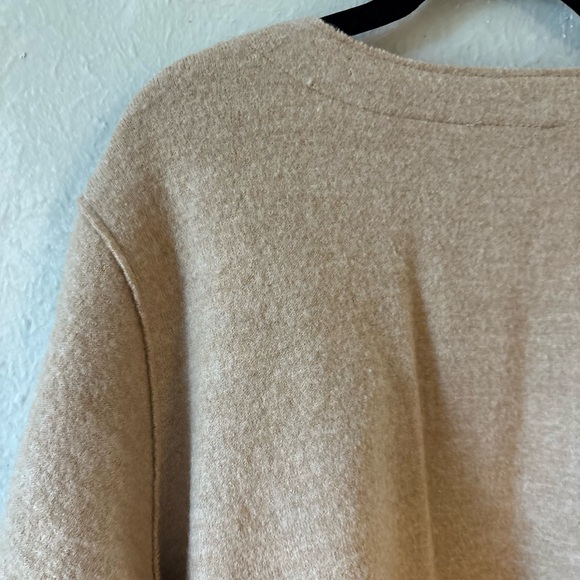 Eileen Fisher Women's Tan Boiled‎ Wool Jacket - Picture 9 of 9